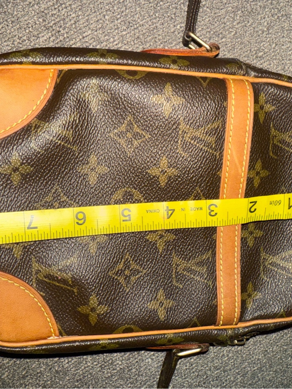 Vintage Louis Vuitton Monogram Danube Crossbody Bag - Picture 11 of 14